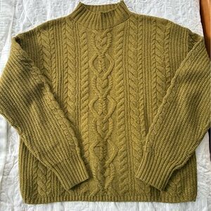 Old Navy olive green Knit Sweater